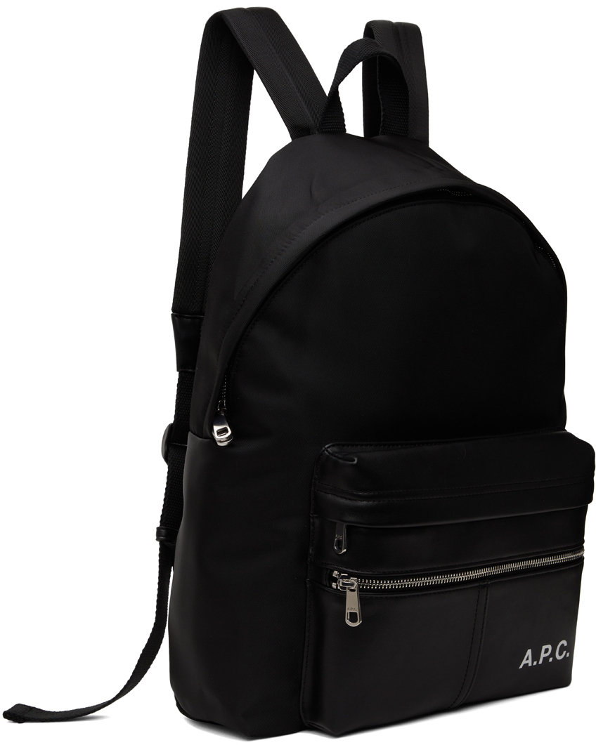 A.P.C. Black Camden Backpack, $330 | SSENSE | Lookastic