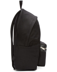 Saint Laurent Black Canvas Backpack