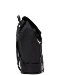 Maison Margiela Black Canvas Backpack
