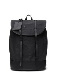 Maison Margiela Black Canvas Backpack