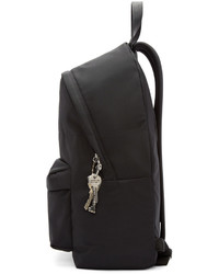Givenchy Black Canvas Keys Backpack