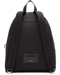 Givenchy Black Canvas Keys Backpack