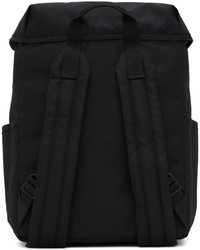 Acne Studios Black Canvas Large Backpack