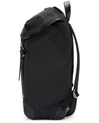 Givenchy Black Canvas Rider Backpack