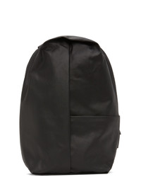 Cote And Ciel Black Canvas Sormonne Backpack