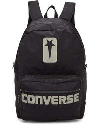 Rick Owens DRKSHDW Black Converse Edition Oversized Backpack