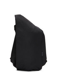 Cote And Ciel Black Ecoyarn Large Isar Backpack