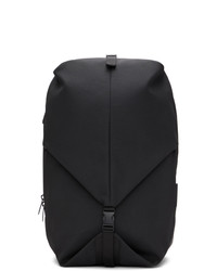 Cote And Ciel Black Ecoyarn Small Oril Backpack