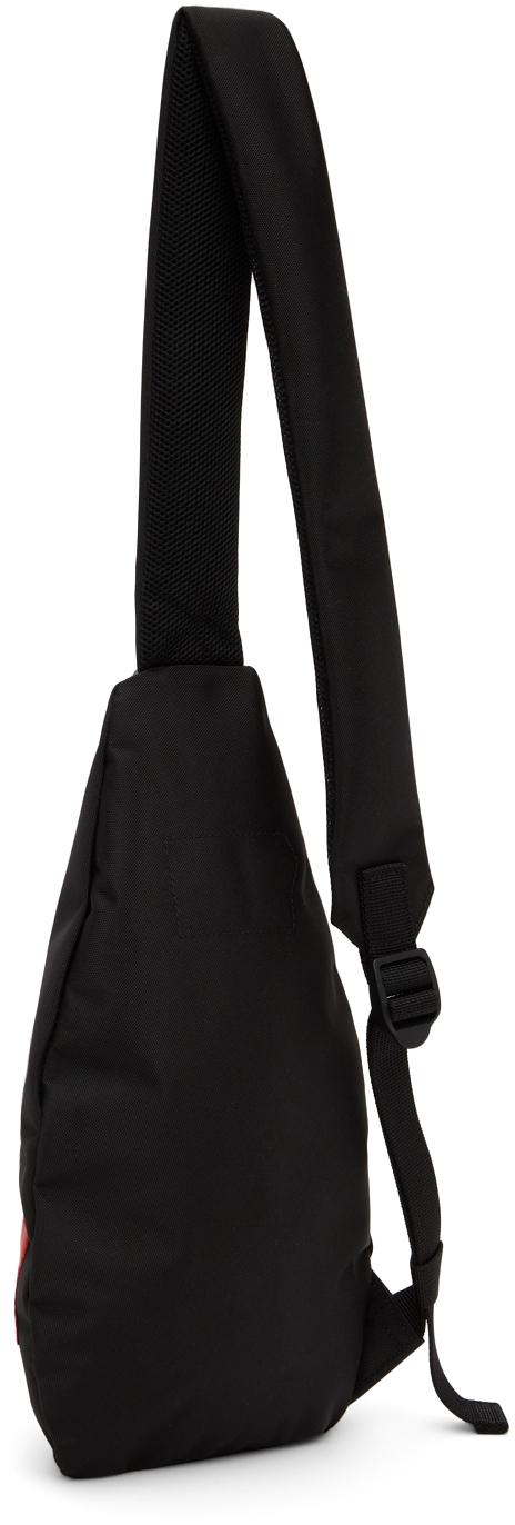 Hugo Black Ethon Sling Messenger Bag, $120 | SSENSE | Lookastic