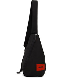 Hugo Black Ethon Sling Messenger Bag