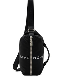 Givenchy Black G Zip Bum Bag