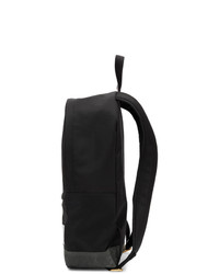 Thom Browne Black Leather Base Unstructured Backpack