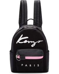 Kenzo Black Logo Essentials Backpack