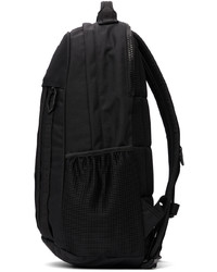 McQ Black Logo Patch Backpack