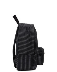 Maison Margiela Black Logo Stripe Classic Backpack