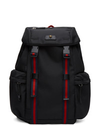 Gucci Black Medium Techno Canvas Backpack
