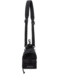 Balenciaga Black Mini Explorer Messenger Bag