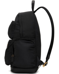 Tom Ford Black Multi Compartt Backpack