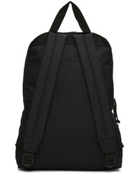 N. Hoolywood Black Nylon Canvas Backpack