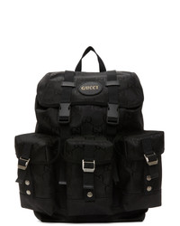 Gucci Black Off The Grid Gg Eco Backpack