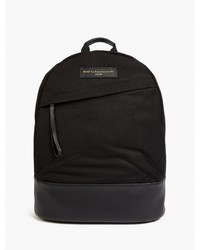 WANT Les Essentiels Black Organic Cotton Kastrup Backpack