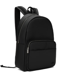 Lacoste Black Pvc Backpack
