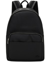 Lacoste Black Pvc Backpack