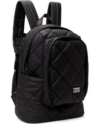 Burberry Black Quilted Large Diamond Backpack