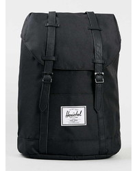 Herschel Black Retreat Backpack