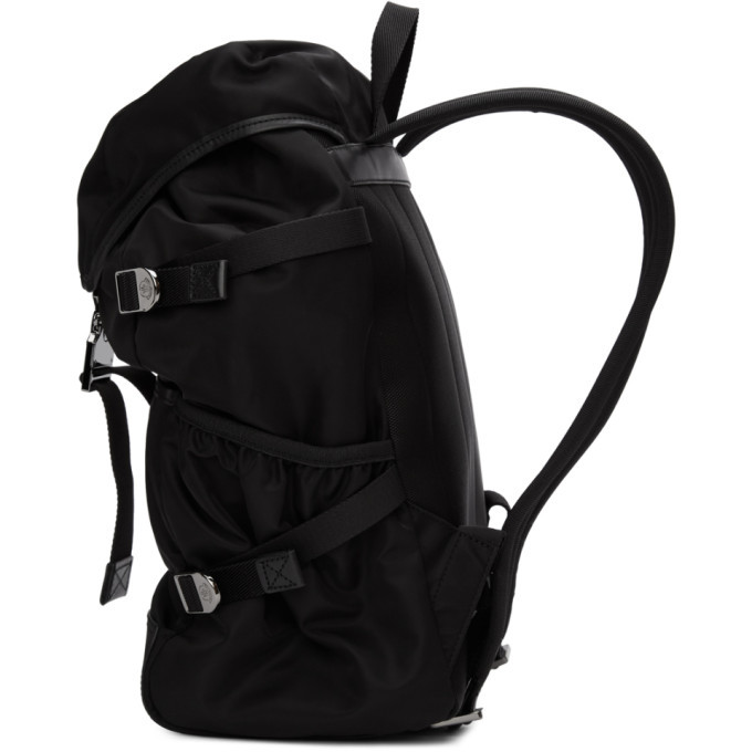 Moncler Black Rhone Backpack, $935 | SSENSE | Lookastic