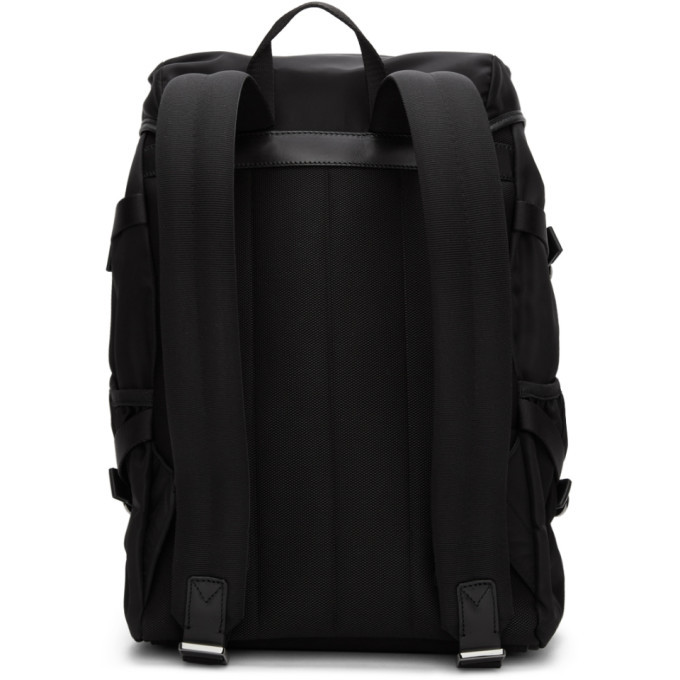 Moncler Black Rhone Backpack, $935 | SSENSE | Lookastic