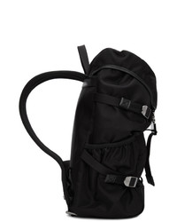 Moncler Black Rhone Backpack