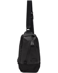 Master-piece Co Black Slick Shoulder Backpack