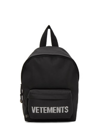 Vetements Black Small Strass Backpack