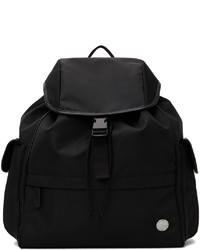 A.P.C. Black Stamp Backpack