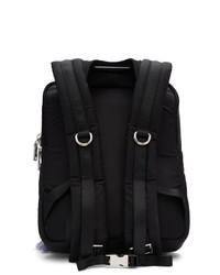 Prada Black Universal S Edition Hand Logo Backpack