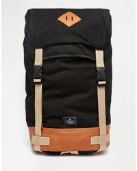 Asos Brand Backpack With Contrast Trims