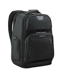 Briggs & Riley Medium Ballistic Nylon Backpack Black One Size