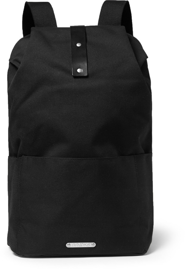 Canvas Leather Backpack England