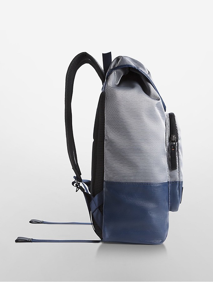 Calvin Klein Tech Nylon Flap Backpack, $198 | Calvin Klein 