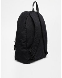 Asos Canvas Backpack With Front Zip