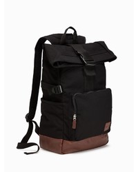 Old Navy Canvas Roll Top Backpack For