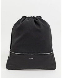 matt & nat Dory Drawstring Backpack In Black