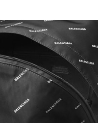 Balenciaga Explorer Logo Print Nylon Backpack
