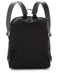 Marc Jacobs Leather Canvas Backpack