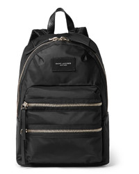 Marc Jacobs Leather Trimmed Canvas Backpack