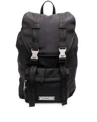 Moschino Logo Buckle Backpack