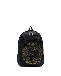 VERSACE JEANS COUTURE Logo Print Drawcord Backpack