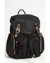 M Z Wallace Marlena Bedford Nylon Backpack Black