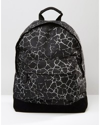 Mi-Pac Cracked Backpack In Black